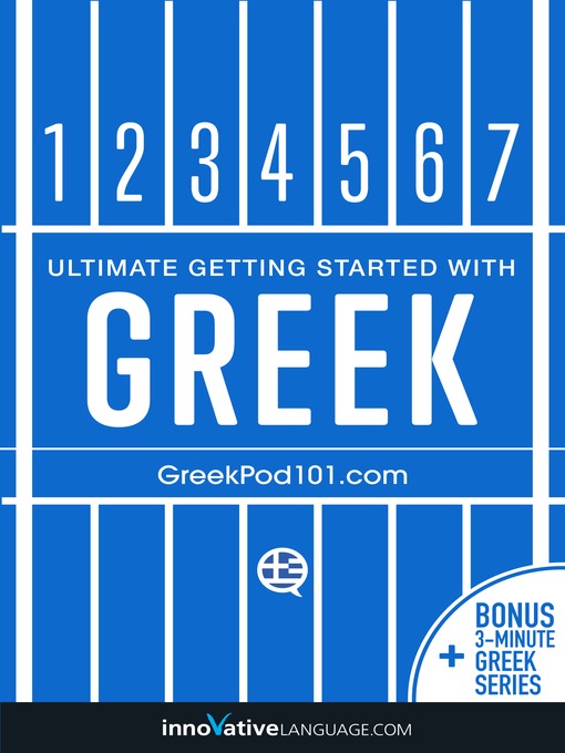 Cover image for Ultimate Getting Started with Greek